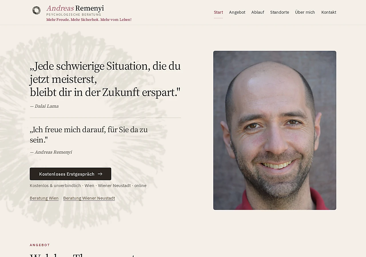 Screenshot von Andreas Remenyi